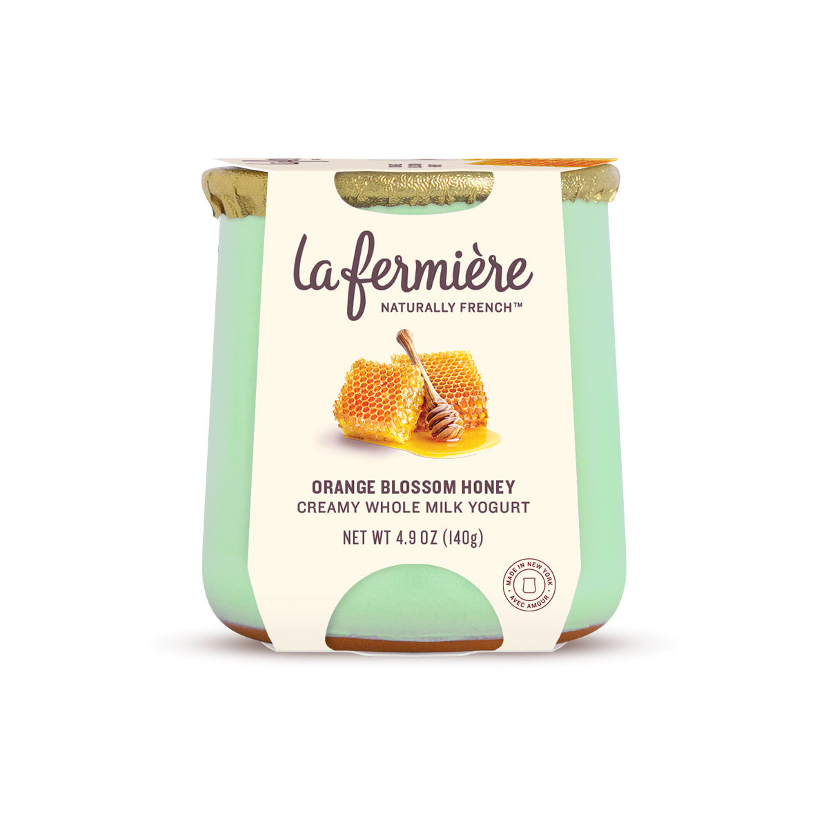 Wholesale La Fermière Orange Blossom Honey Yogurt 4.9oz Cup- Bulk