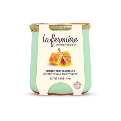 Wholesale La Fermière Orange Blossom Honey Yogurt 4.9oz Cup- Bulk