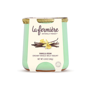 Wholesale La Fermière Vanilla Bean Yogurt 4.9 OZ-3 Pack Bulk