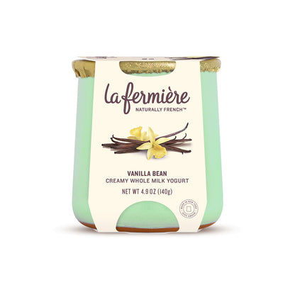 Wholesale La Fermière Vanilla Bean Yogurt 4.9oz Cup- Bulk