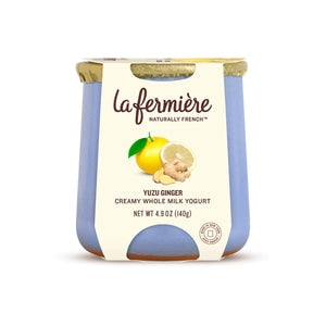 Wholesale La Fermière Yuzu Ginger Yogurt 4.9 Oz Jar-6ct Case Bulk