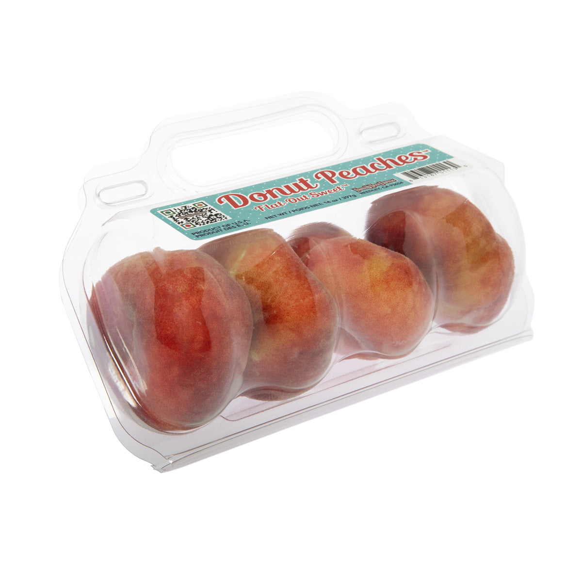Wholesale Family Tree Farms White Donut Peaches 14oz Pack- Bulk