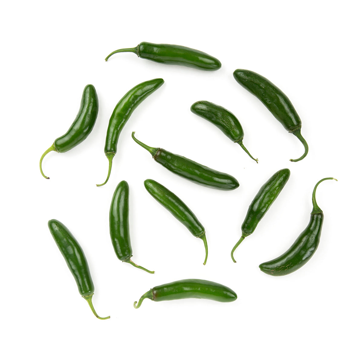 Wholesale BoxNCase Serrano Peppers- Bulk