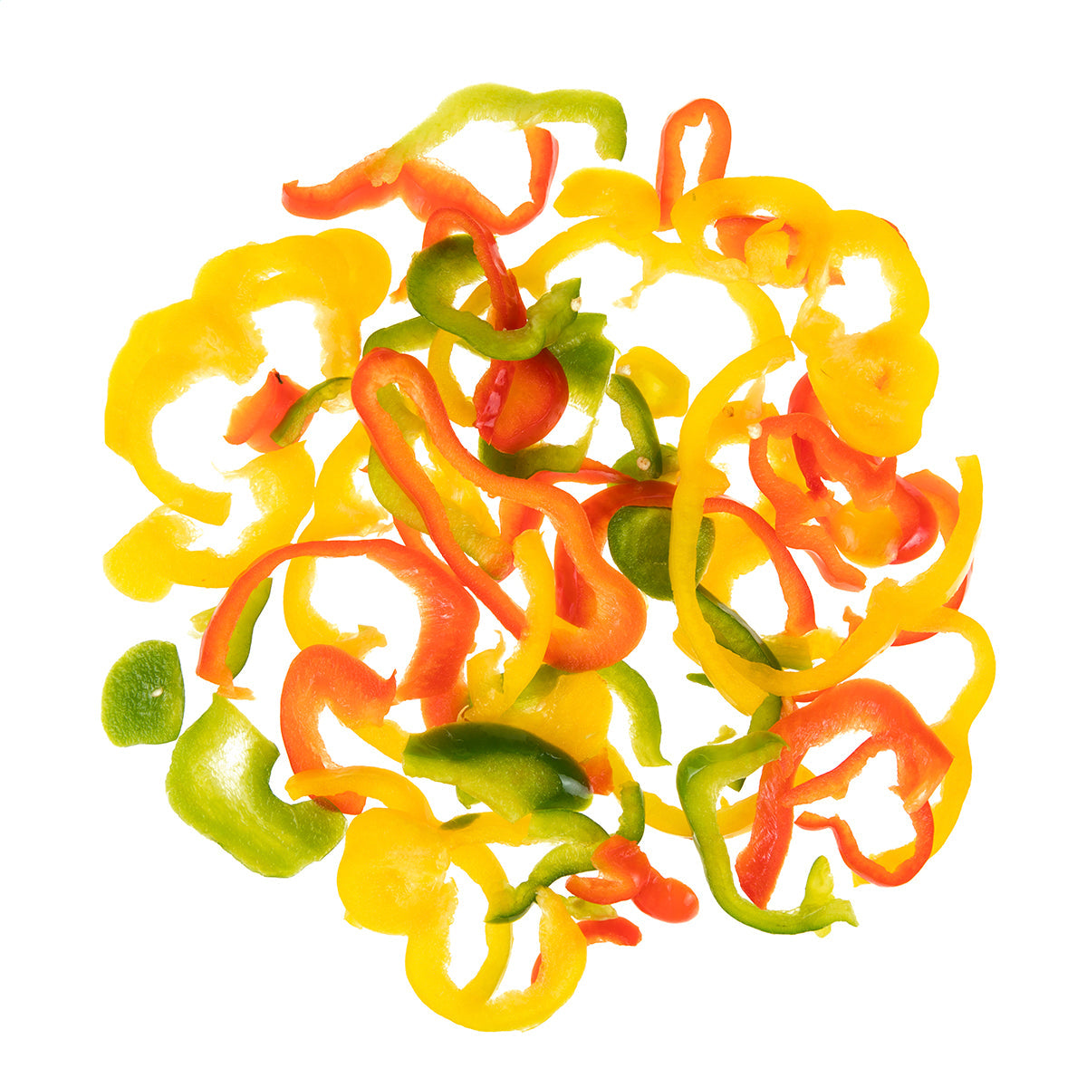 BoxNCase Tri-Color Mixed Pepper Strips 5 LB
