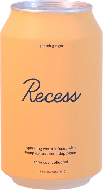 Wholesale Recess 12/12Oz Peach Ginger-12 Ct Case Bulk