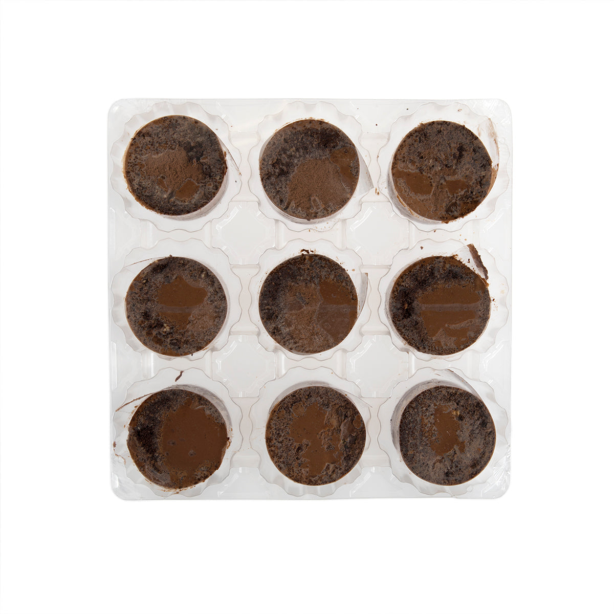 Wholesale Pearl River 3 inch 4 Star Supreme Chocolate Mousse Cakes-18 CT Bulk