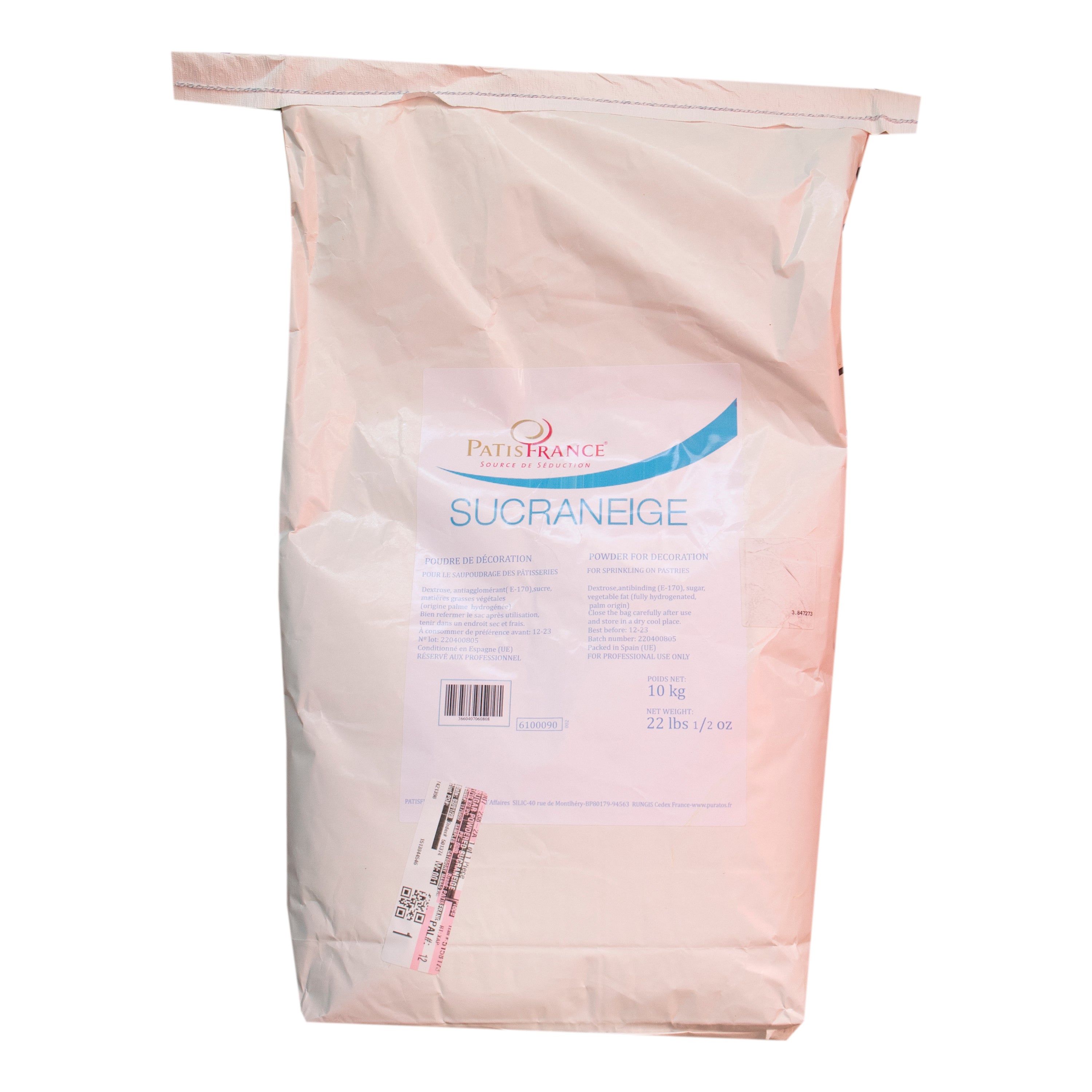 Patisfrance Powdered Sucraneige 10kg