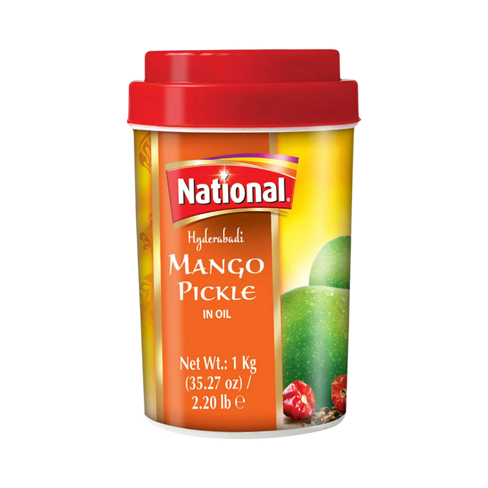 Wholesale National Hyderabadi Mango Pickle 1kg- Bulk