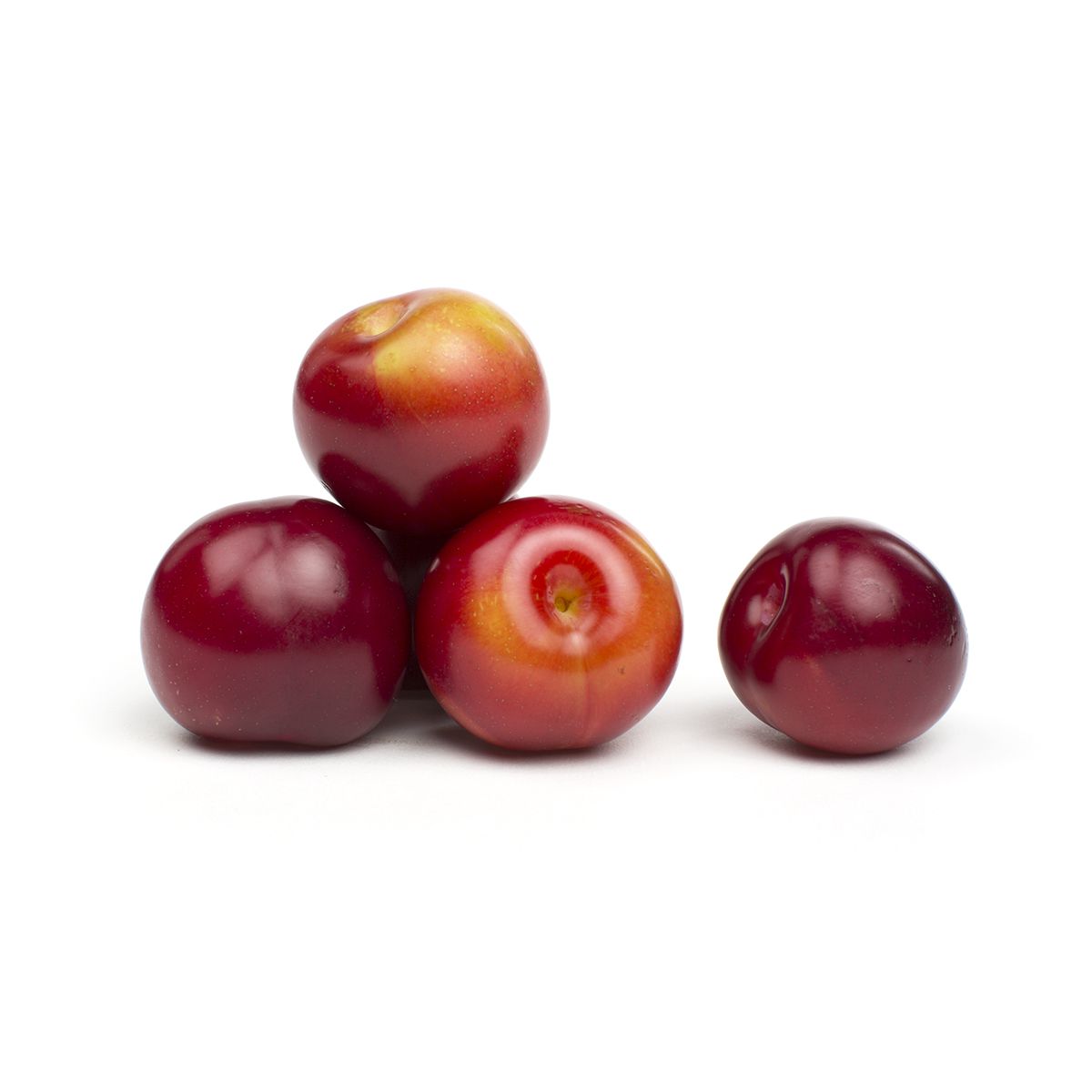 Wholesale BoxNCase Red Plums-1 LYR 13 LB Bulk