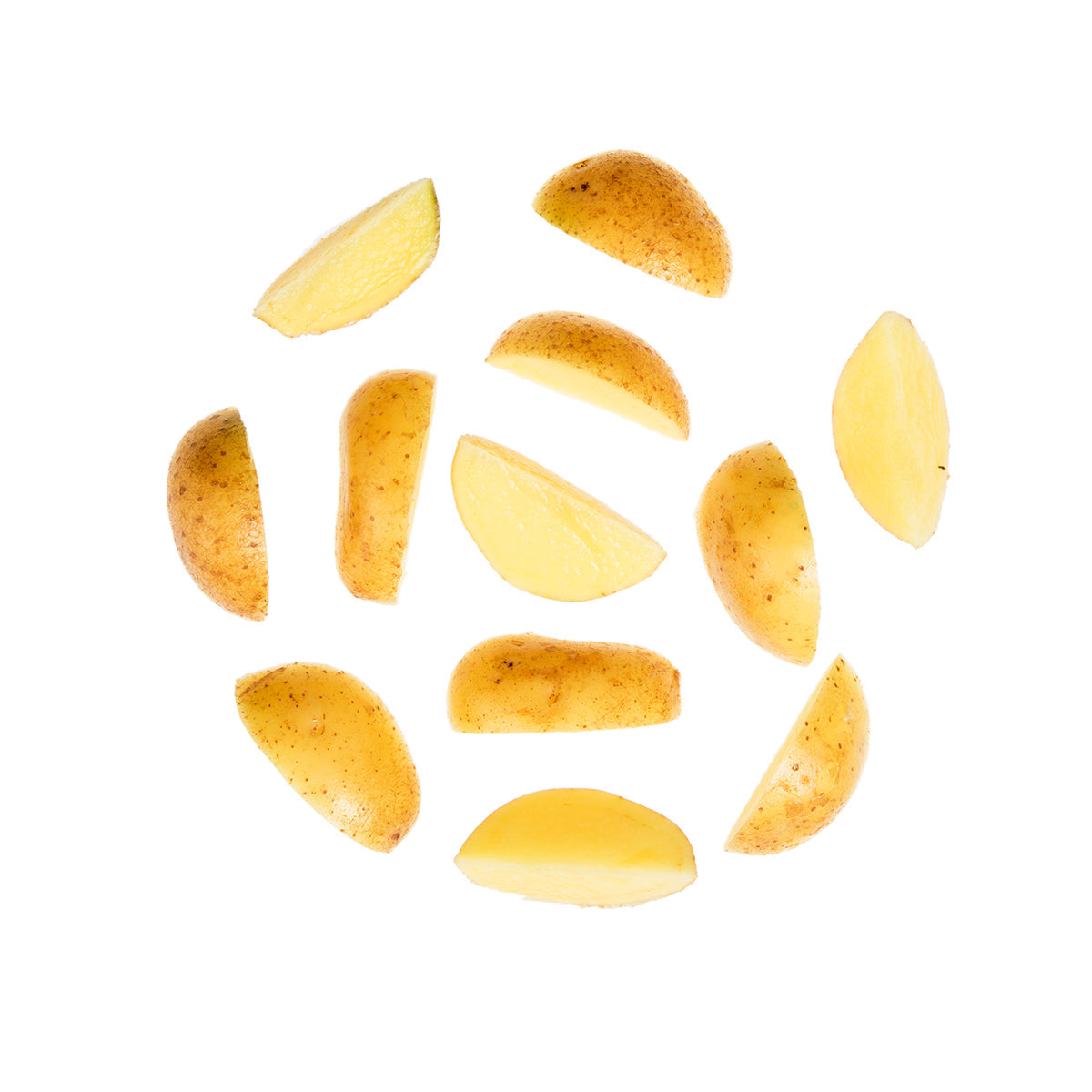 Wholesale BoxNCase Potato Wedges with Skin 60 CT- Bulk