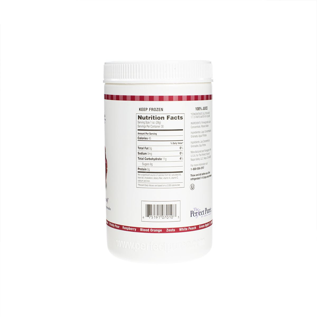 Wholesale The Perfect Puree Pomegranate Concentrate- Bulk