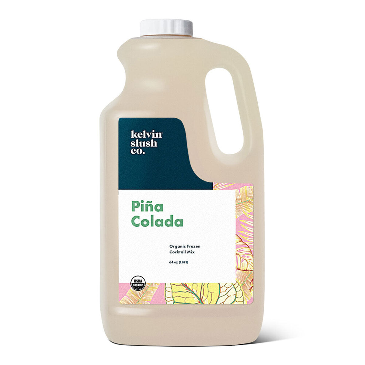 Kelvin Slush Co. Organic Pina Colada Mix 1/2 GAL