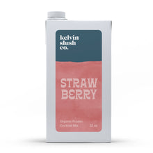 Wholesale Kelvin Slush Co. Organic Strawberry Mix 32 OZ-6ct Case Bulk
