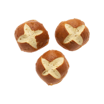 Wholesale Prop & Peller 4 Bavarian Pretzel Burger Bun-72 CT Bulk
