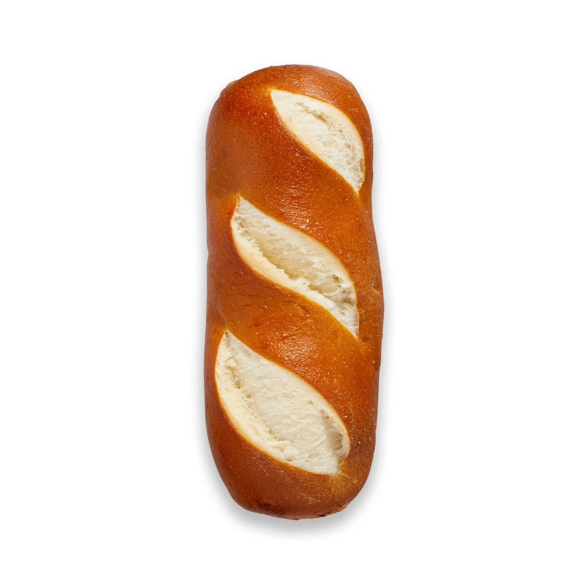 Wholesale Prop & Peller Pretzel Hoagie Bun Sliced 6.5 Inch 90 GR-45ct Case Bulk