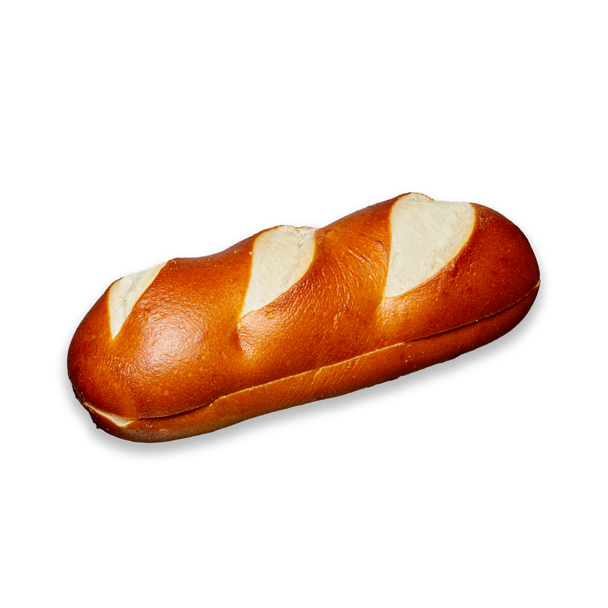 Wholesale Prop & Peller Pretzel Hoagie Bun Sliced 6.5 Inch 90 GR-45ct Case Bulk