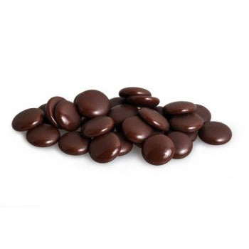 Wholesale Chocoa 56% Semisweet Chocolate Discs 10kg-1ct Case Bulk