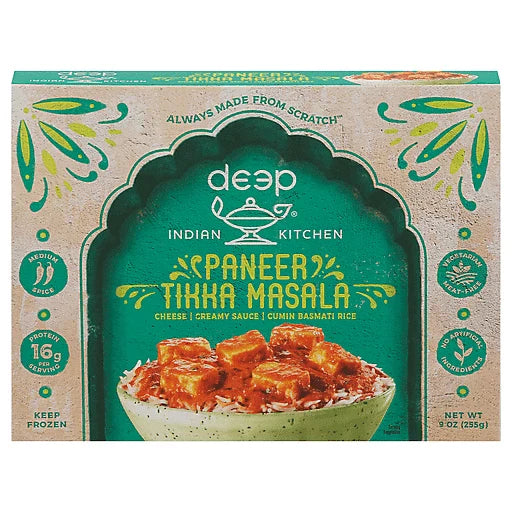 Wholesale Deep Paneer Tika Masala w/ Rice 9 oz- Bulk