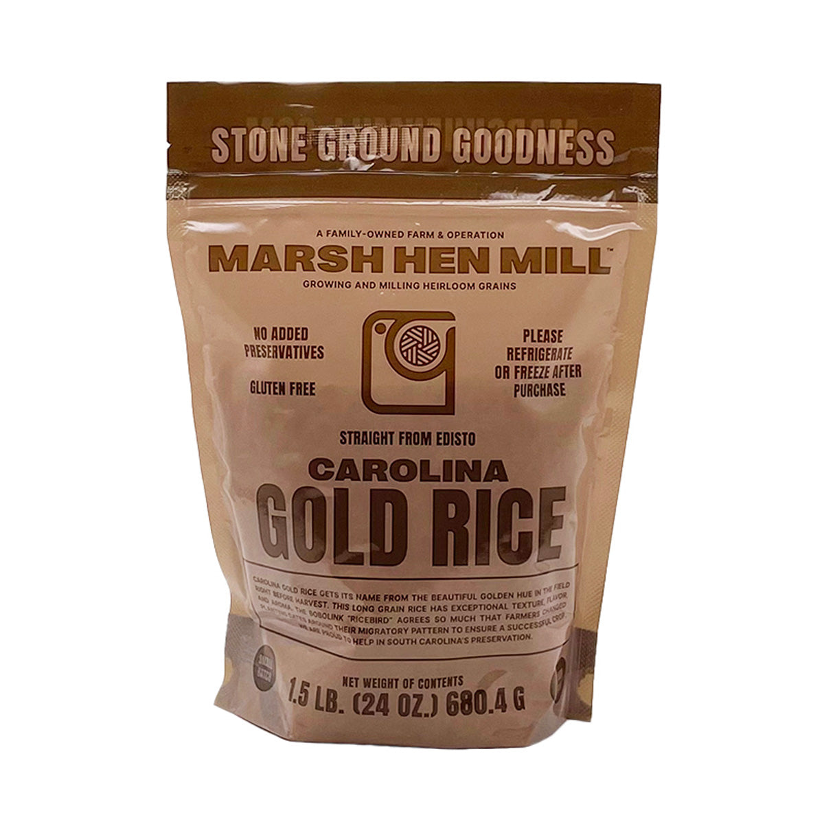 Marsh Hen Mill Polished Carolina Gold Rice