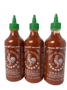 Wholesale Huy Fong Sriracha Chili Sauce 17 Oz 3-Pack- Bulk