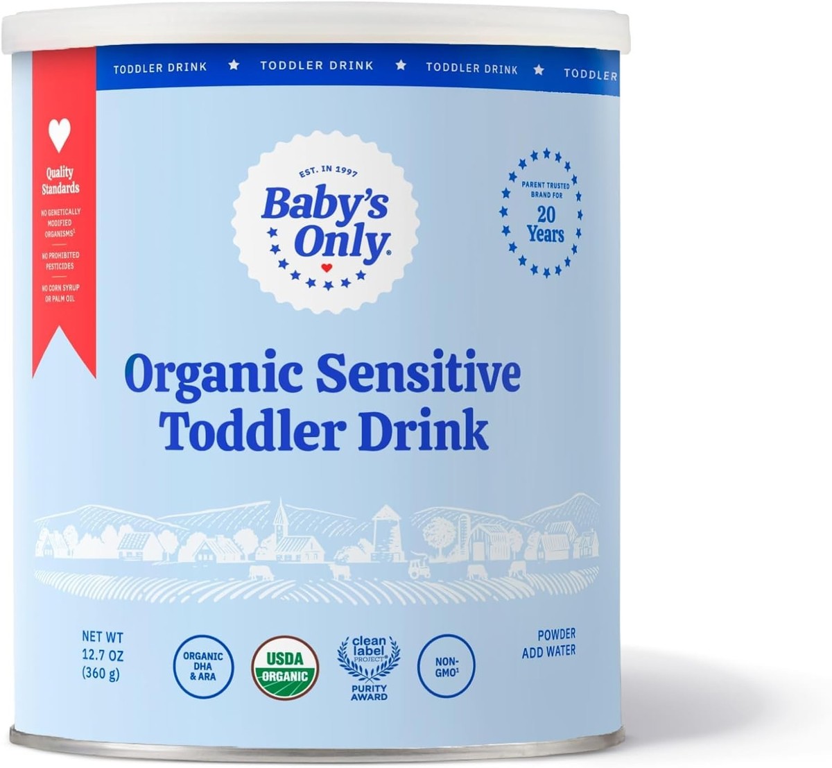 Wholesale Baby's Only Organic Sensitive 12.7 Oz- Bulk