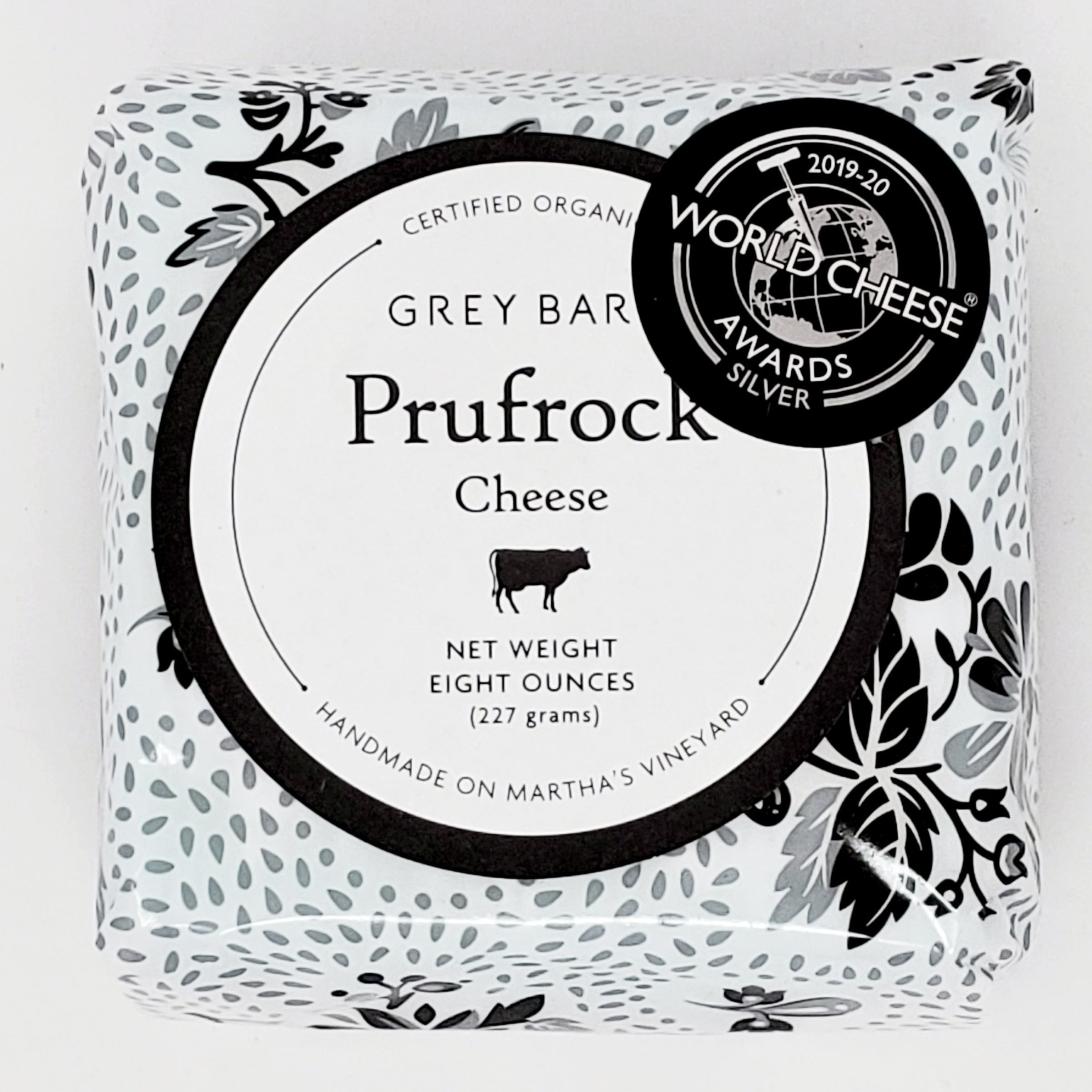 the Grey Barn Prufrock cheese 8oz 9ct