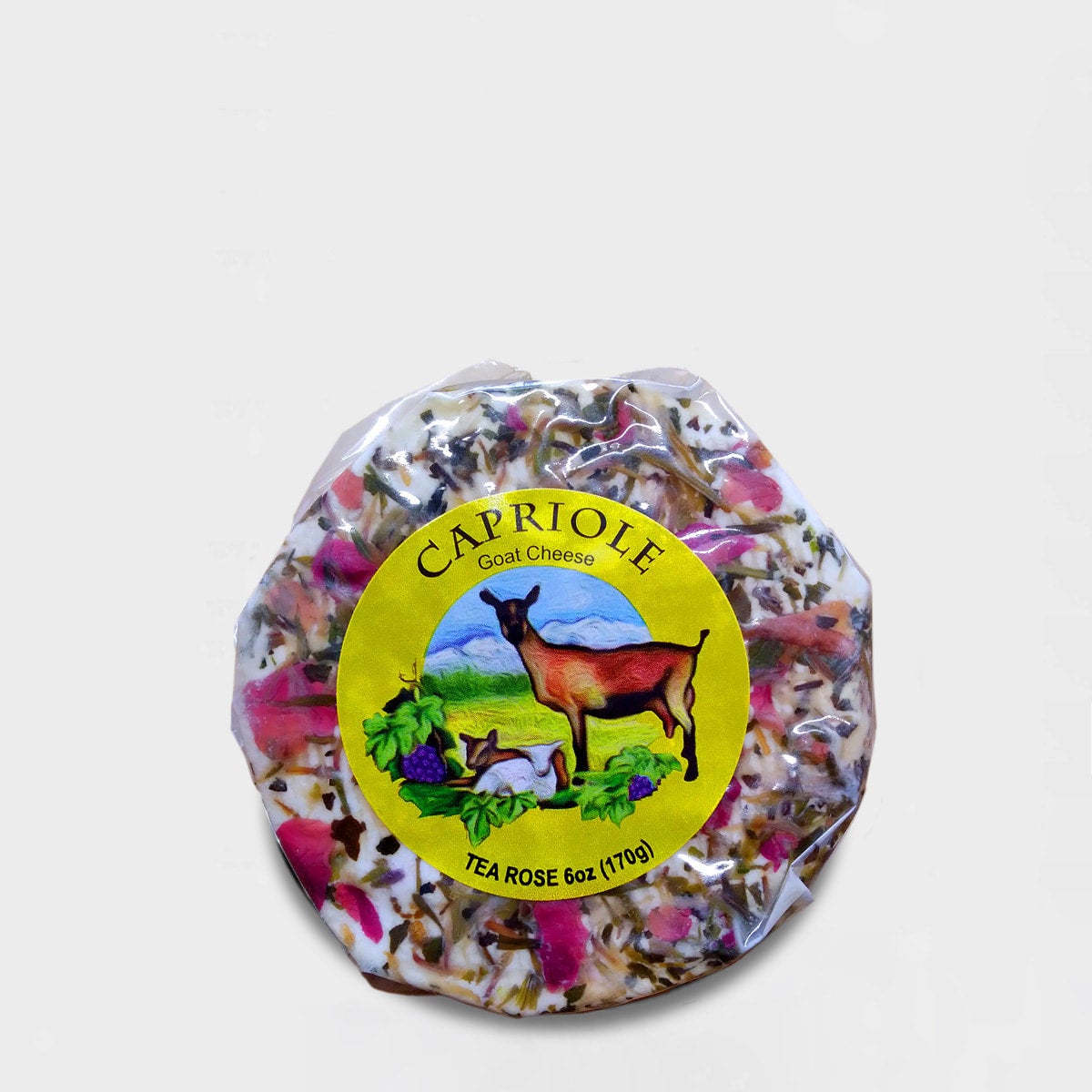 Wholesale Capriole Tea Rose Cheese 6 oz-12ct Case Bulk