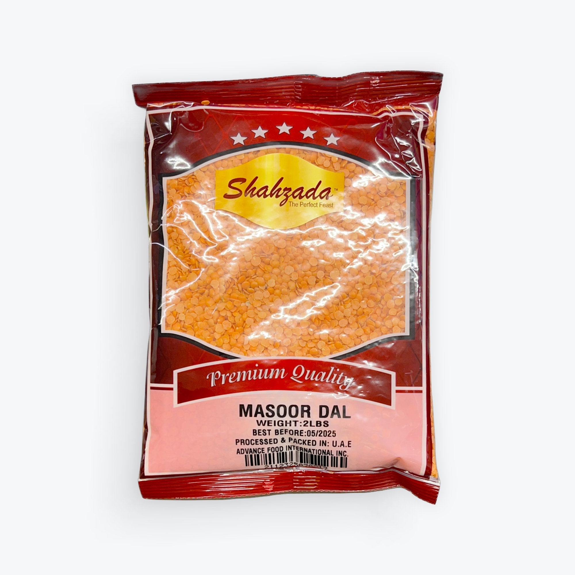 Wholesale Shahzada Masoor Dal 2lb-20 Ct Case Bulk