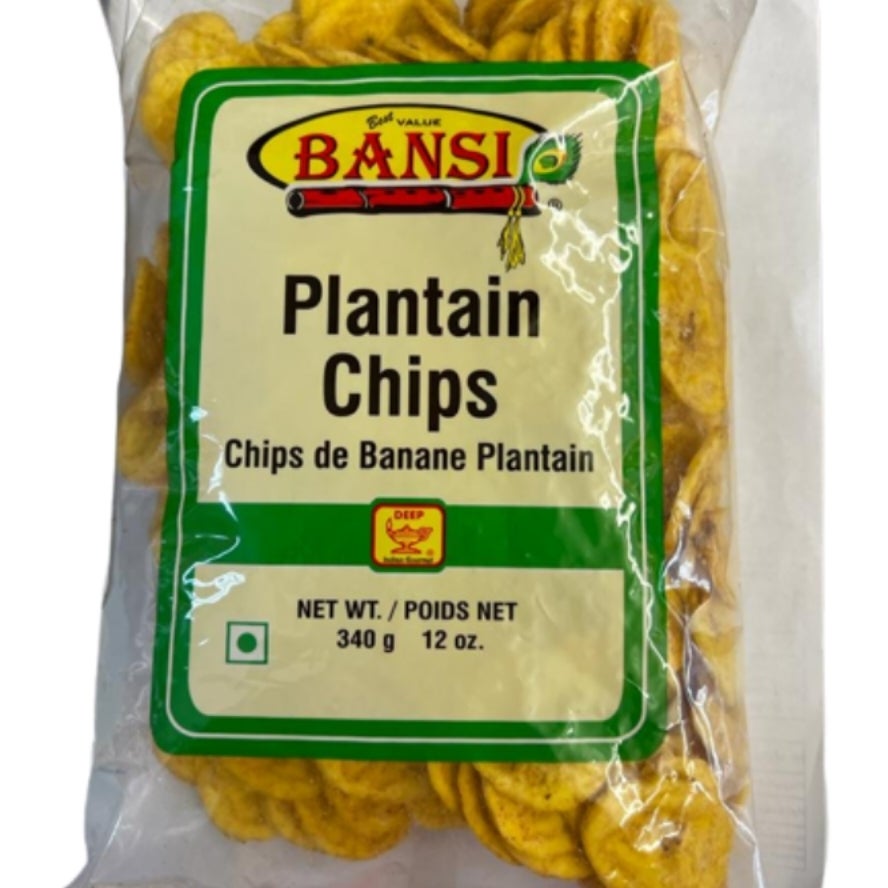 Wholesale Bansi Plantain Chips 12 OZ- Bulk