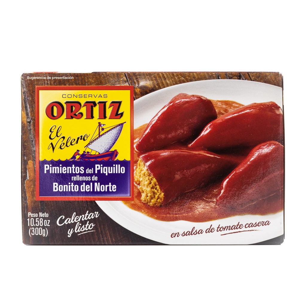 Ortiz Tuna Stuffed Piquillo Peppers 300g 12ct