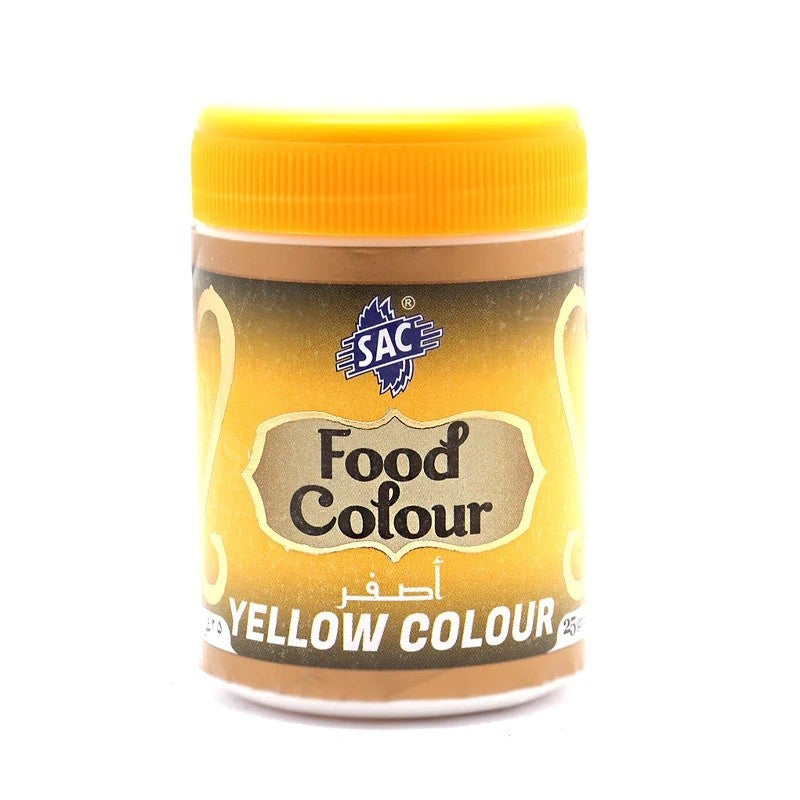 Wholesale SAC Yellow Food Color Powder 25g- Bulk
