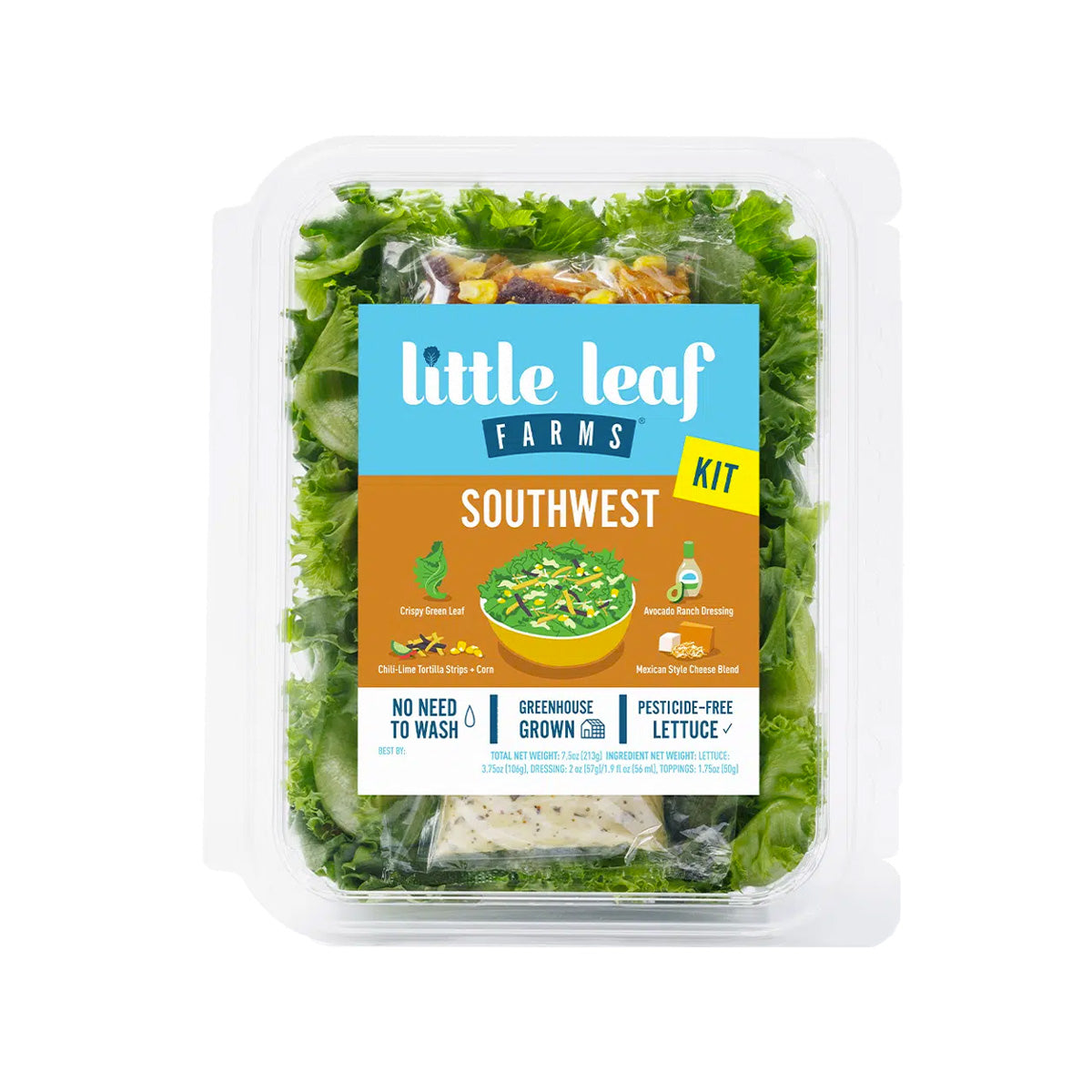 Little Leaf Farms Southwest Salad Kit 7.5 OZ