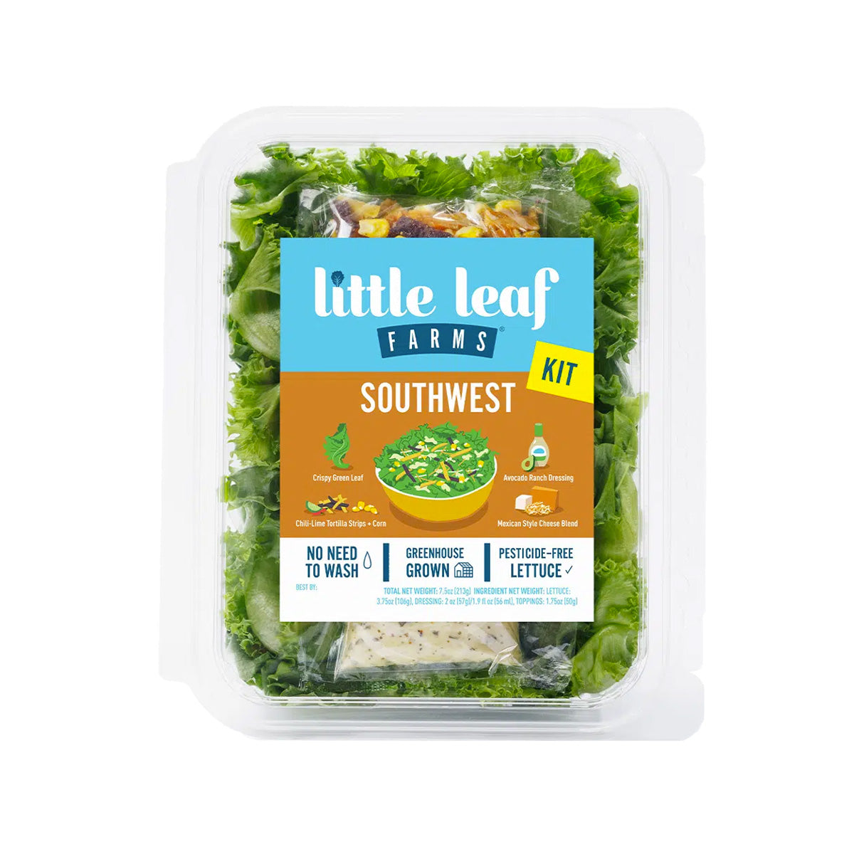 Wholesale Little Leaf Farms Southwest Salad Kit 7.5 OZ- Bulk