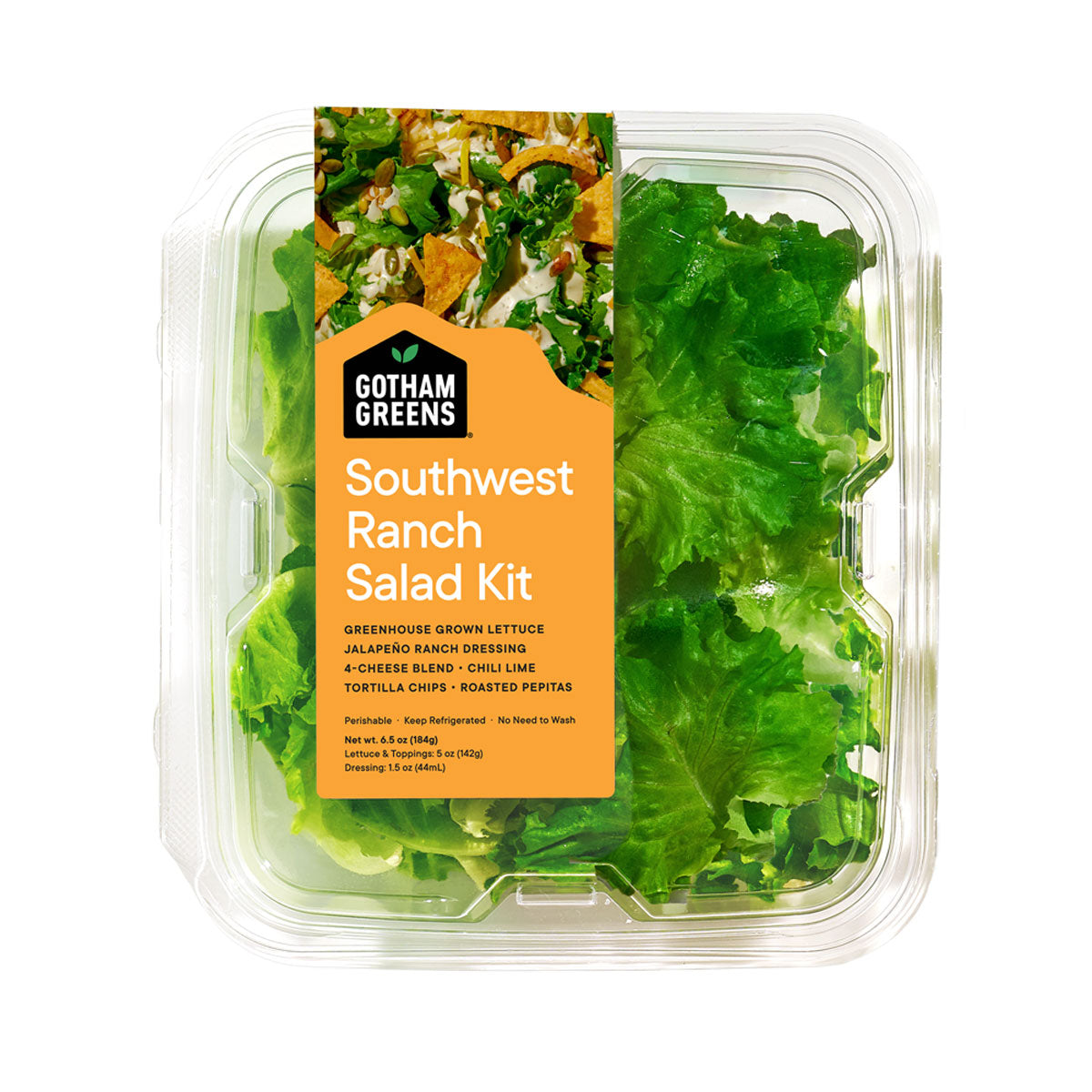 Gotham Greens Southwest Ranch Salad Kit 6.5 Oz 6 Ct Case