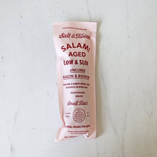 Wholesale Salt & Twine Uncured Bacon & Bourbon Salami - 5oz Chub- Bulk