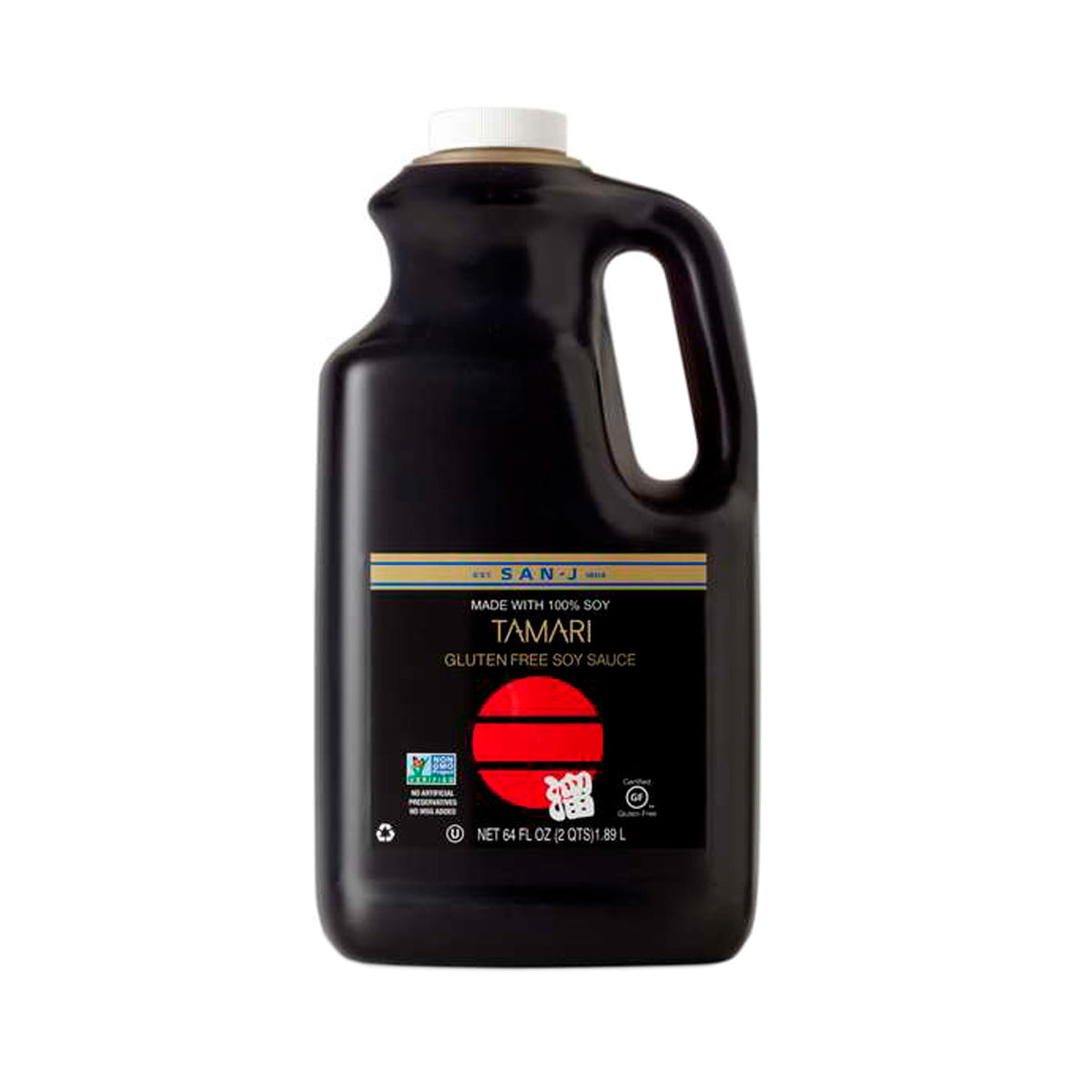 Wholesale San-J Gluten Free Tamari Soy Sauce-64 OZ Bulk