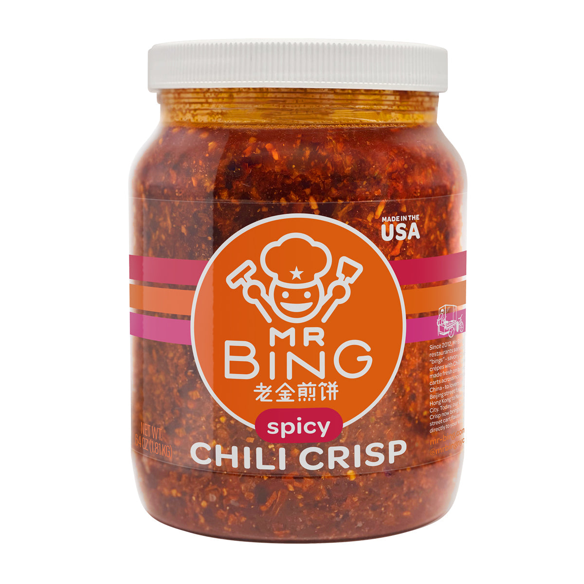 Wholesale Mr. Bing Spicy Chili Crisp Oil- Bulk