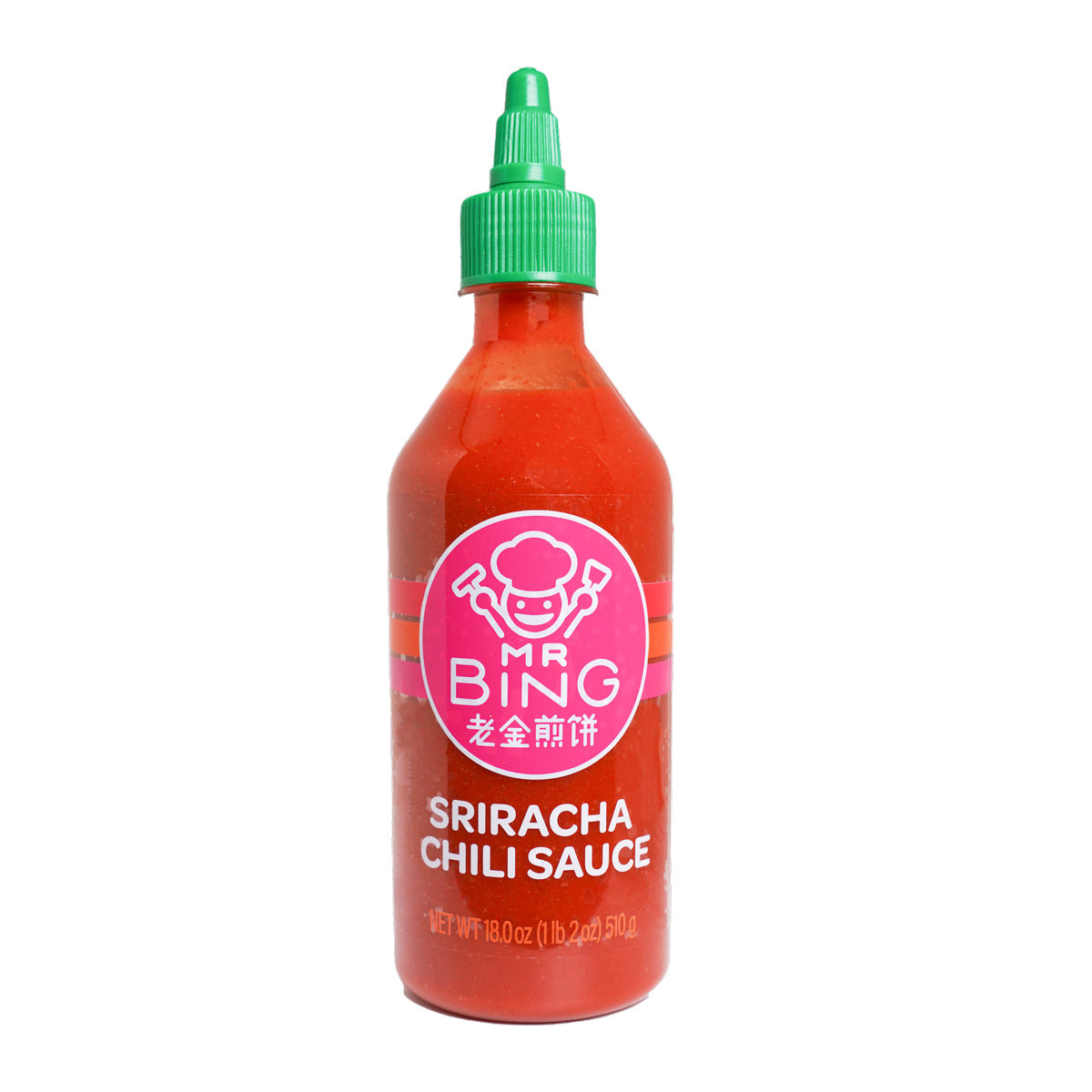 Mr. Bing Sriracha Chili Sauce 18 Oz Bottle
