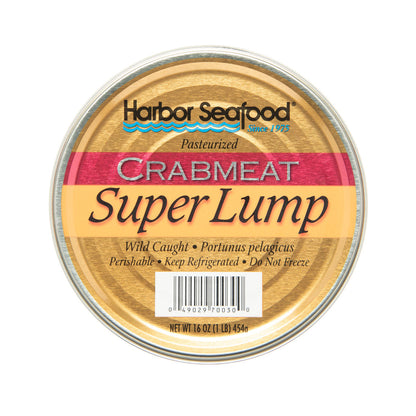 Wholesale Harbor Seafood Super Lump Crab Meat- Bulk