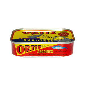 Wholesale Ortiz Sardines in Olive oil 140 GR-20ct Case Bulk