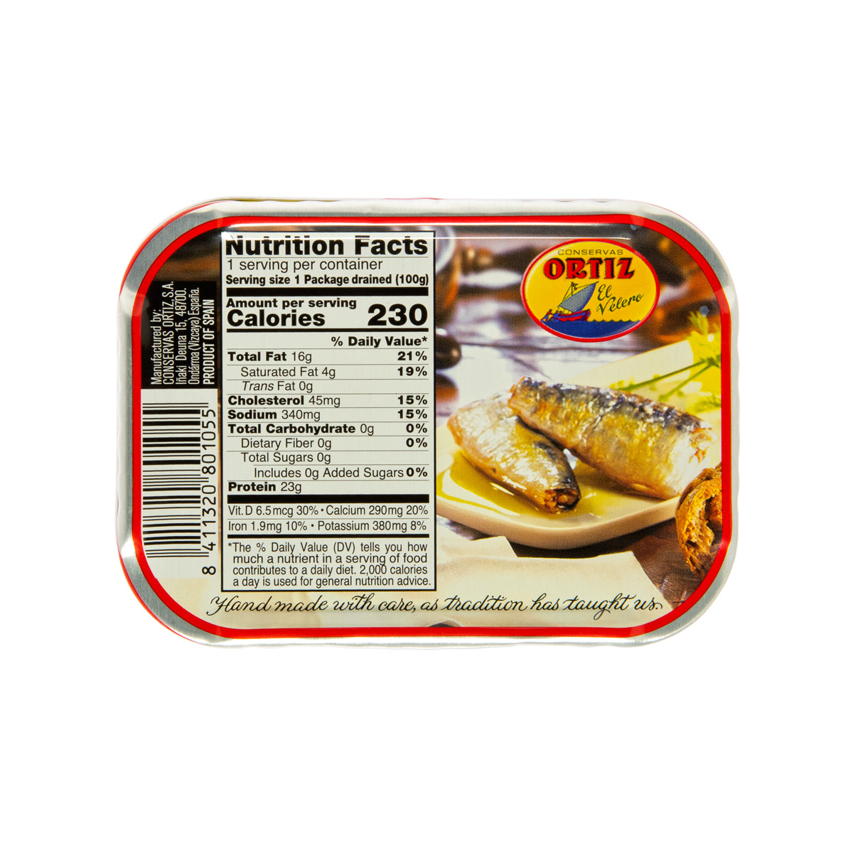 Ortiz Sardines in Olive oil 140 GR