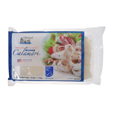 Wholesale The Town Dock Frozen Cleaned Rhode Island Calamari Tubes 2.5lb 13ct-2.5 LB Bulk