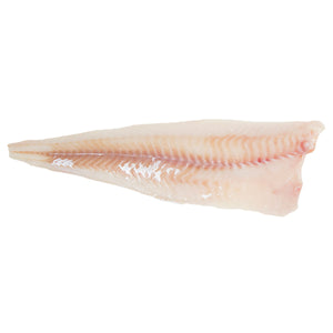 Wholesale Pierless Fish Farm Raised PBO Skinless Cod Side-4 LB Bulk