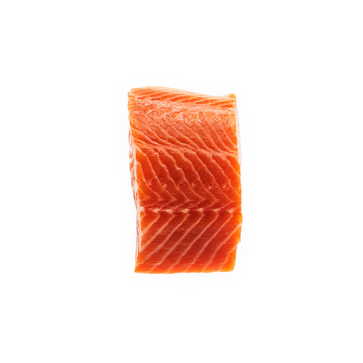 Wholesale Pierless Fish Skin On Farmed Scottish Salmon Portion-1 LB Bulk