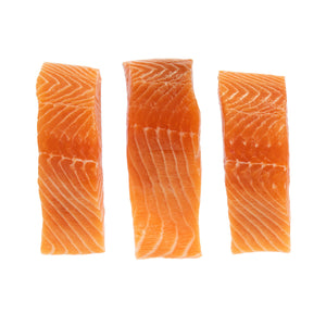 Wholesale Cutler Cove Farm Raised PBO Maine Salmon Portion-5 LB 13 PC Bulk