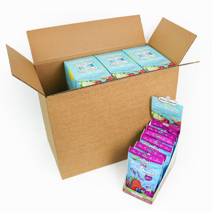 Torie & Howard Sour Chewie Fruities® Organic Candy Sour Berry Flavor 4oz Pack of 6