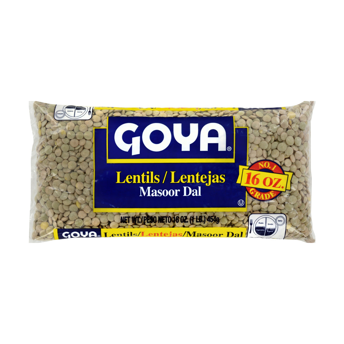 Wholesale Goya Lentils 16 OZ-24ct Case Bulk