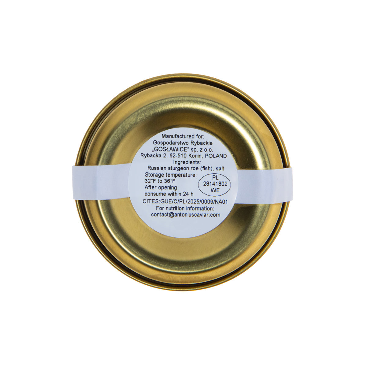 Wholesale BoxNCase Polish Siberian Sturgeon Caviar- Bulk