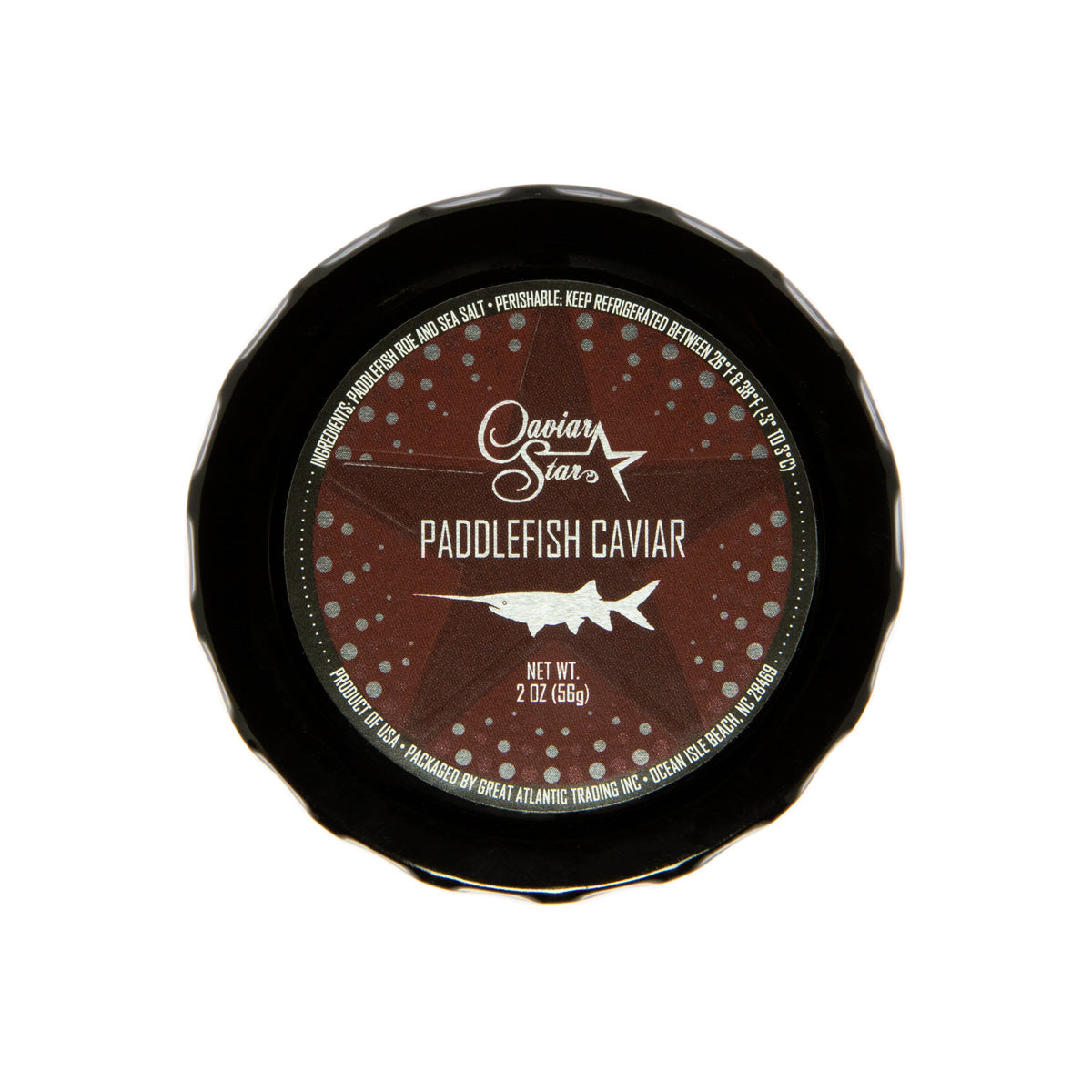 Caviar Star American Wild Paddlefish Roe