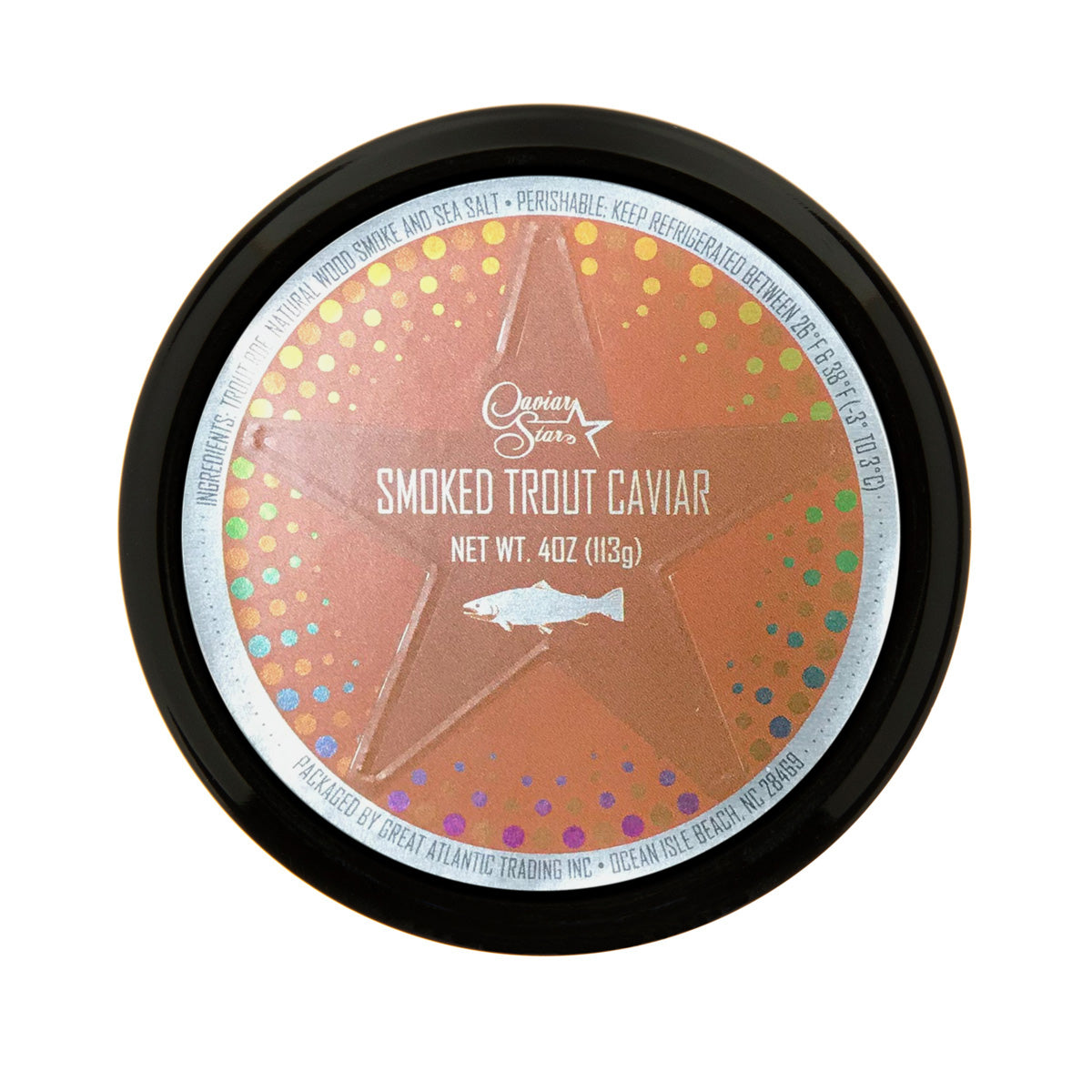 Wholesale Caviar Star Smoked Rainbow Trout Roe- Bulk